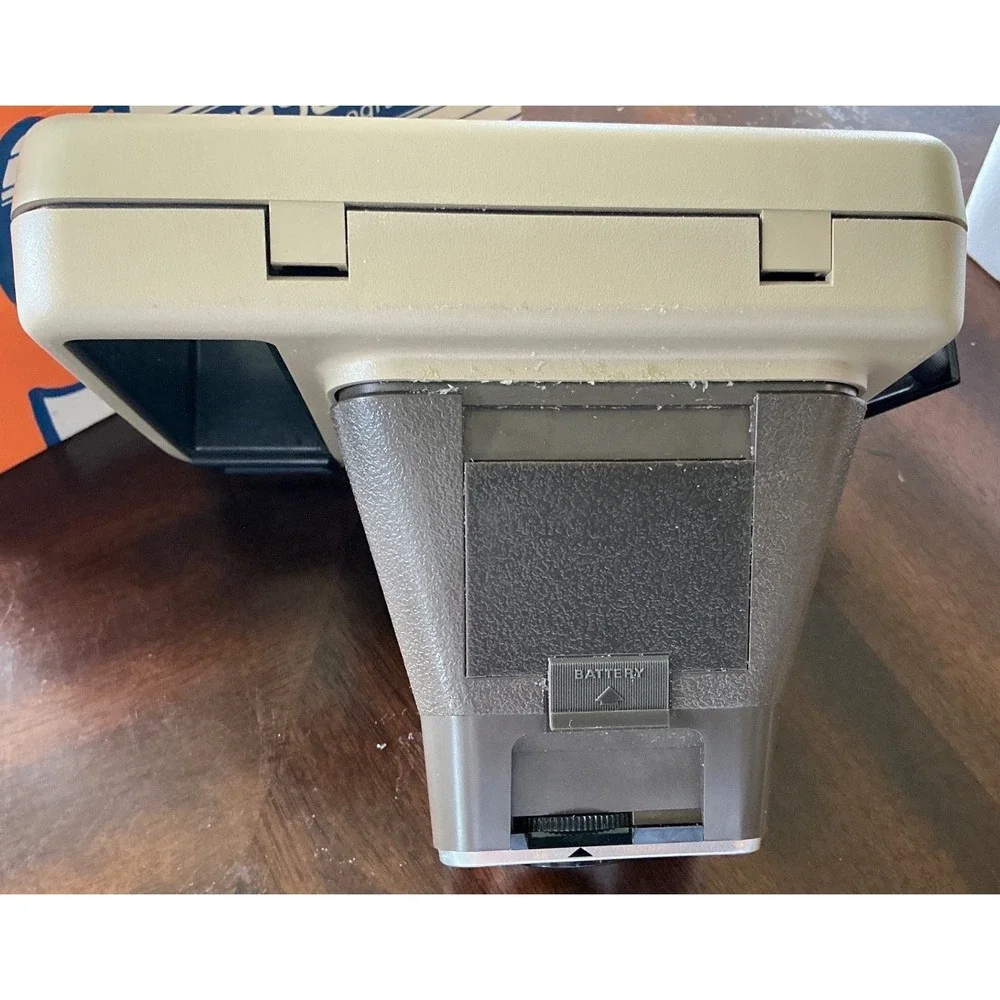 Kodak Vintage Pleaser II Kodamatic Instant Camera with Box and Manual Tan Brown